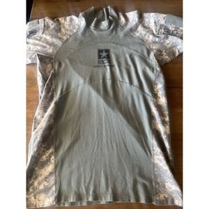 Massif Army Combat Shirt Digital XL X-Large Green Long Sleeve Army US‎ Military